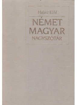 Halász Előd - Német-magyar nagyszótár II., Budapest 1990 antikvár könyv
