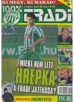 Privacsek András - 100% Fradi V. évf. 1. szám, Budapest 2007 antikvár könyv