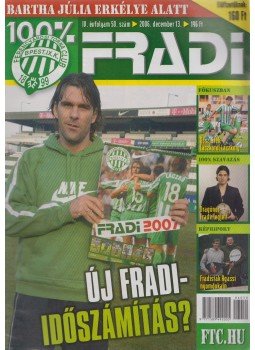 Privacsek András - 100% Fradi IV. évf. 50. szám Privacsek András - 100% Fradi IV. évf. 50. szám, Budapest 2006 antikvár könyv
