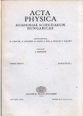 Kovács István - Acta Physica Tomus XXXVI Fasciculus 4