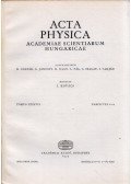 Kovács István - Acta Physica Tomus XXXVII Fasciculus 1-2
