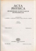 Kovács István - Acta Physica Tomus XXXVIII Fasciculus 4