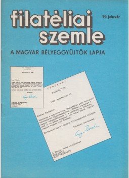 Simon Gy. Ferenc - Filatéliai szemle 1990. február, Budapest 1990 antikvár könyv