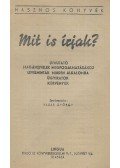 Vadas György - Mit is írjak?