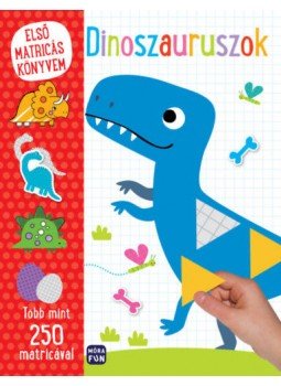  - Első matricás könyvem - Dinoszauruszok - Több mint 250 matricával, null 2021 antikvár könyv