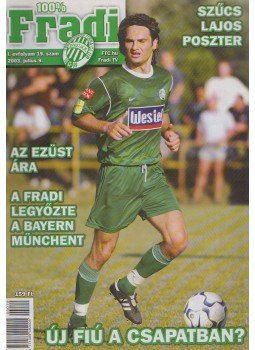 Privacsek András - 100% Fradi I. évf. 19. szám Privacsek András - 100% Fradi I. évf. 19. szám, Budapest 2003 antikvár könyv
