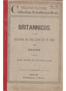 Racine - Britannicus, Berlin 0 antikvár könyv