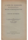 Hajdu Imre - A szén és hidrogén egyensúlya