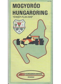  - Mogyoród Hungaroring térkép/ plan/ map 1:10000, Budapest 1990 antikvár könyv
