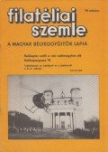 Simon Gy. Ferenc - Filatéliai szemle 1991. március