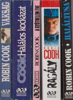 Robin Cook - 5 db Robin Cook regény Robin Cook - 5 db Robin Cook regény, 0 antikvár könyv