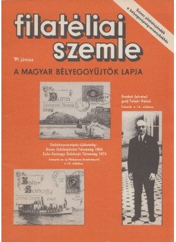 Simon Gy. Ferenc - Filatéliai szemle 1991. június, Budapest 1991 antikvár könyv