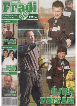 Privacsek András (szerk.) - 100% Fradi III. évf. 3. szám Privacsek András (szerk.) - 100% Fradi III. évf. 3. szám, Budapest 2005 antikvár könyv