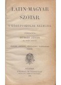 Burián János - Latin-magyar szótár a középiskolák számára