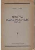 Jóború Magda - Akadémiai drámai pályaművek