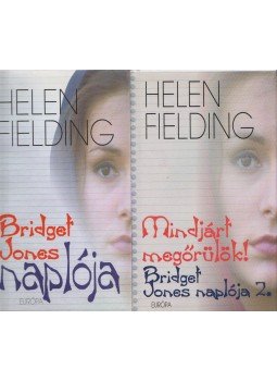 Helen Fielding - Bridget Jones naplója I-II. Helen Fielding - Bridget Jones naplója I-II., Budapest 2001 antikvár könyv