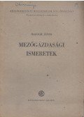 Balogh János - Mezőgazdasági ismeretek