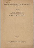 Antal György - A nemzetközi szállítmányozás