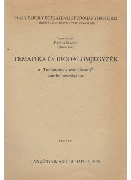 Farkas Sándor - Tematika és irodalomjegyzék Farkas Sándor - Tematika és irodalomjegyzék, Budapest 1969 antikvár könyv