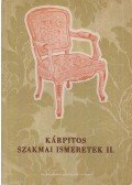Bálint Oszkár - Kárpitos szakmai ismeretek II.