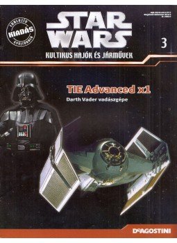 Póczik Gábor, Ryszard Popiolek - Star Wars Kultikus hajók és járművek 3. - TIE Advanced x1, Darth Vader vadászgépe,  2012 antikvár könyv
