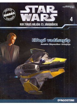 Póczik Gábor, Ryszard Popiolek - Star Wars Kultikus hajók és járművek 4. - Elfogó vadászgép, Anakin Skywalker űrhajója,  2012 antikvár könyv