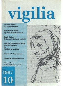 Lukács László - Vigilia 1987/10 Lukács László - Vigilia 1987/10, Budapest 1987 antikvár könyv