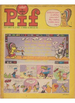Pierre Bellefroid, Claude Boujon, Daniéle Juffet, Georges Rieu - Pif 23 Avril 1967 Pierre Bellefroid, Claude Boujon, Daniéle Juffet, Georges Rieu - Pif 23 Avril 1967, Párizs 1967 antikvár könyv