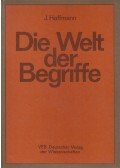 Hoffmann, Joachim - Die Welt der Begriffe