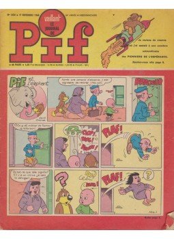 Pierre Bellefroid, Claude Boujon, Daniéle Juffet, George Rieu - Pif 17 Novembre 1968, Párizs 1968 antikvár könyv