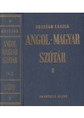 Országh László - Angol-magyar nagyszótár II. kötet N-Z
