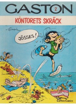 André Franquin - Gaston - Kontorets skräck, Stockholm 1977 antikvár könyv