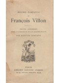 Auguste Longnon,Francois Villon - Oeuvres de François Villon