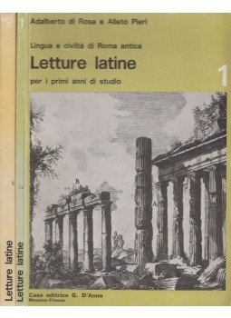 Adalberto di Rosa, Alberto Pieri - Lingua e civiltá di Roma antica - Letture latine 1-2., Firenze 1979 antikvár könyv