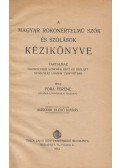 Póra Ferenc - A magyar rokonértelmű szók és szólások kézikönyve