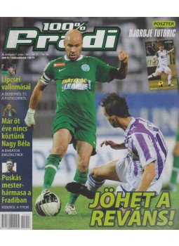 Privacsek András (szerk.) - 100% Fradi IX. évf. 7. szám, Budapest 2011 antikvár könyv