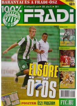 Privacsek András - 100% Fradi VI. évf. 28. szám Privacsek András - 100% Fradi VI. évf. 28. szám, Budapest 2008 antikvár könyv