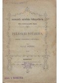 Gaal József - Peleskei nótárius