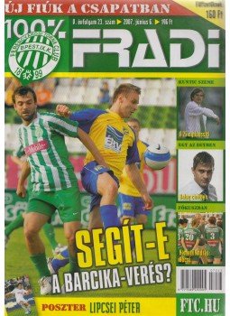 Privacsek András - 100% Fradi V. évf. 23. szám, Budapest 2007 antikvár könyv