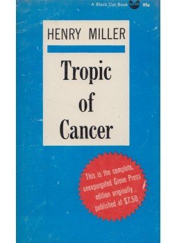 Miller, Henry - Tropic of Cancer Miller, Henry - Tropic of Cancer, New York 1961 antikvár könyv