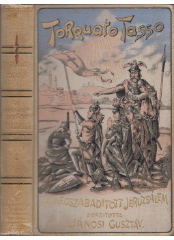 Tasso, Torquato - A megszabadított Jeruzsálem I., Budapest 1893 antikvár könyv