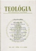 Vanyó László - Teológia XX. évf. 1996. 1-2. szám