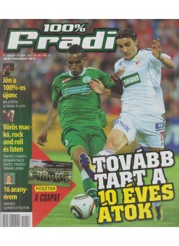 Nagy Béla - 100% Fradi IX. évf. 16. szám Nagy Béla - 100% Fradi IX. évf. 16. szám, Budapest 2011 antikvár könyv