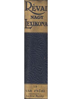  - Révai Nagy Lexikona XIX. kötet, Budapest 1926 antikvár könyv
