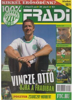 Privacsek András (szerk.) - 100% Fradi V. évf. 29. szám, Budapest 2007 antikvár könyv