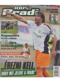 Privacsek András (szerk.) - 100% Fradi VII. évf. 18. szám Privacsek András (szerk.) - 100% Fradi VII. évf. 18. szám, Budapest 2009 antikvár könyv