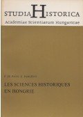 P.Zs. Pach,E. Pamlényi - Les sciences historiques en Hongrie