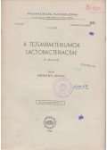 Bánhegyi József - A tejsavbaktériumok lactobacteriaceae