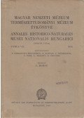 Boros István - Magyar Nemzeti Múzeum - Természettudományi Múzeum évkönyve VII. 1956
