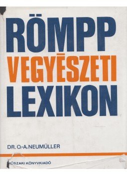 Römpp, Hermann - Vegyészeti lexikon 3. kötet Römpp, Hermann - Vegyészeti lexikon 3. kötet, Budapest 1983 antikvár könyv